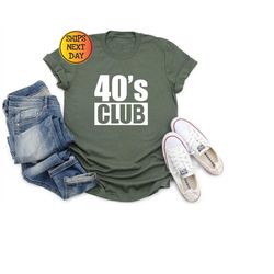 forty shirt, hello 40 sweatshirt, 40th birthday shirt, fortieth birthday shirt, birthday trip shirt, hello 40 heart shir