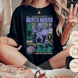 vintage the haunted mansion shirt, retro vintage halloween hoodie sweatshirt, halloween shirt, retro haunted mansion shi