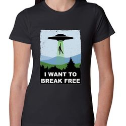 I Want to Break Free &8211 Freddie Returns to Mercury Women T-Shirt