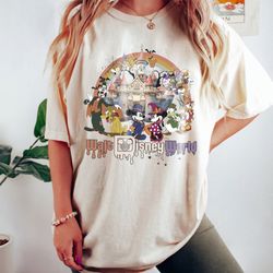 vintage walt disney world halloween shirt, disneyworld halloween shirt, mickey and friends halloween shirt, magic kingdo