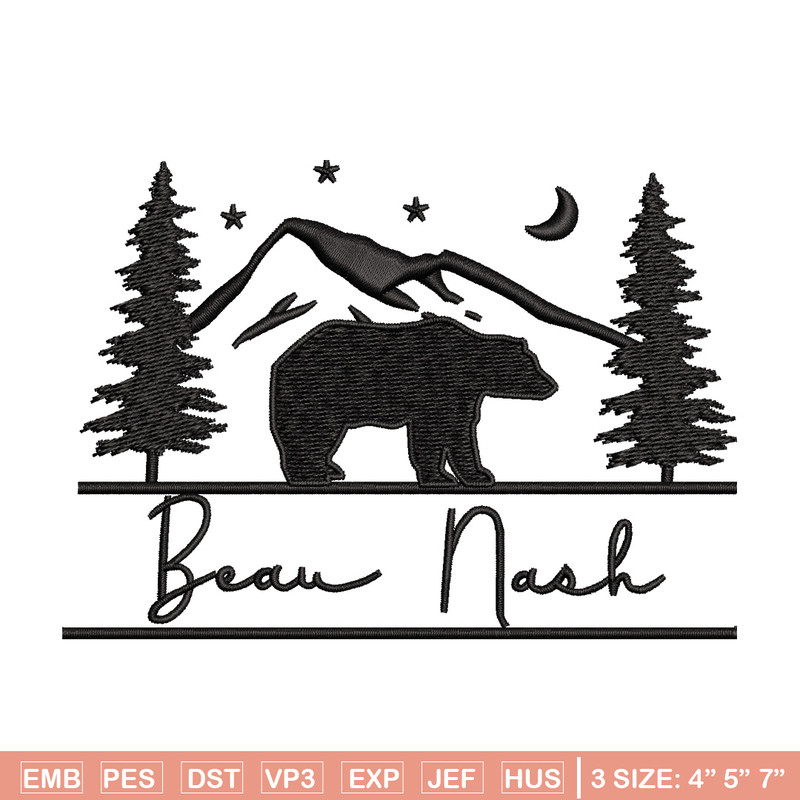 Beau nask embroidery design, Logo embroidery, Embroidery file, Embroidery shirt, Emb design, Digital download.jpg