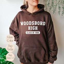 woodsboro hs class of '96 sweatshirt, ghostface hoodie, scream ghostface horror movie fan unisex crewneck