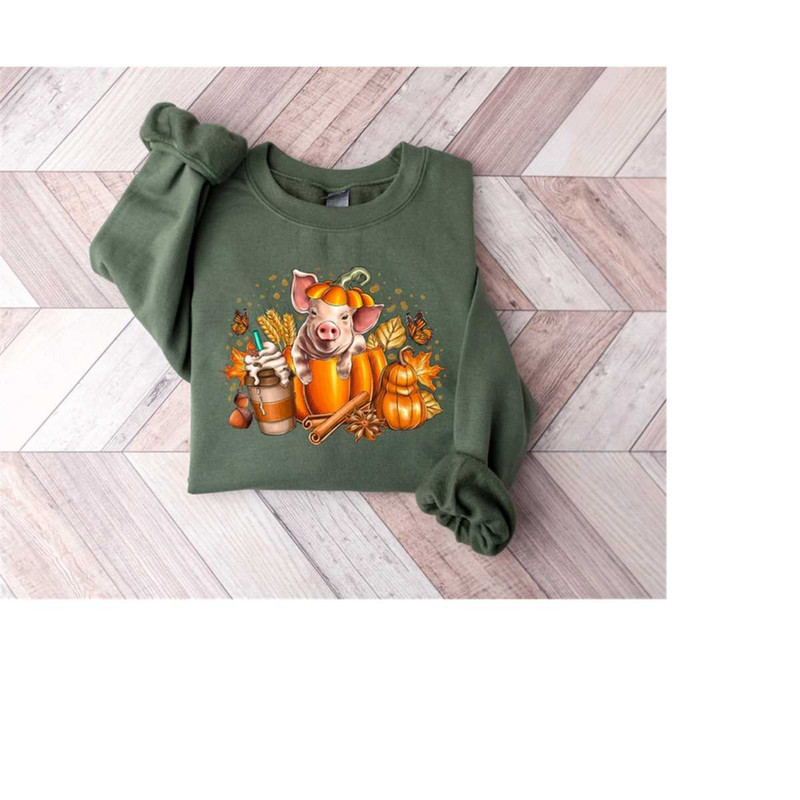 MR-1110202310270-fall-pig-sweatshirt-thanksgiving-farm-animal-shirt-fall-image-1.jpg