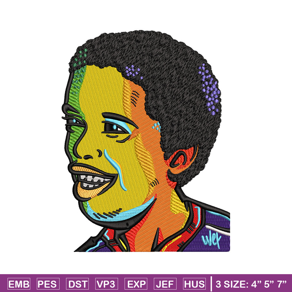 Black boy smile embroidery design, Logo embroidery, Embroidery file, Embroidery shirt, Emb design, Digital download.jpg