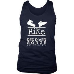 kentucky red river gorge hikers hiking tank