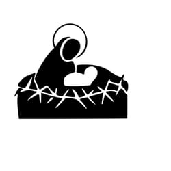 baby jesus svg digital cut file image svg baby jesus picture dxf file svg image dxf file svg dxf png commercial use