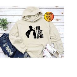 the last of us hoodie, tlou fan sweatshirt, ellie tattoo hoodie, gift for gamer, the last of us gift, ellie and joel shi