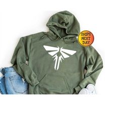the last of us firefly symbol hoodie, fireflies hoodies, tlou hoodies, ellie and joel shirts, last of us fan sweatshirt,