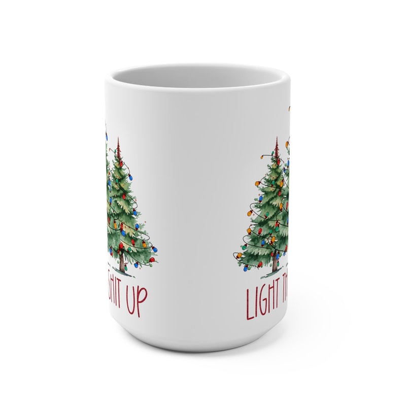 Christmas Mug, Light that Up Mug, Cute Christmas Mug, Festive Mug, Holiday Mug, Cocoa Mug, Hot Chocolate Mug, Christmas Tree Mug, Santa Mug - 2.jpg