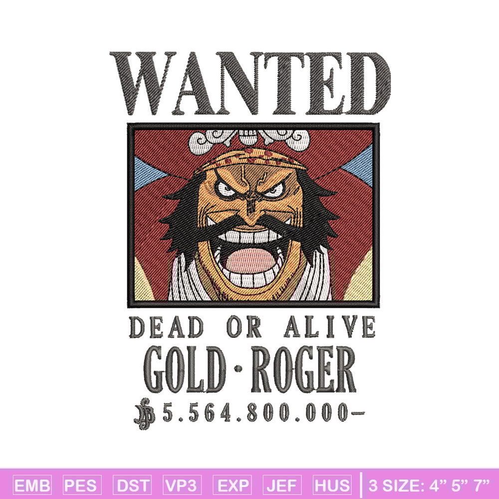 Bounty roger embroidery design, One piece embroidery, Anime design, Embroidery shirt, Embroidery file,Digital download.zip.jpg