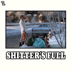 national lampoons christmas vacation shitters full design, christmas png download