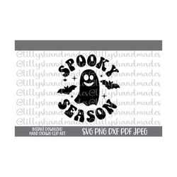 Spooky Season Svg, Spooky Season Png, Spooky Vibes Svg, Spooky Vibes Png, Cute Halloween Svg, Halloween Shirt Svg, Spook