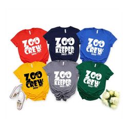 zoo crew shirt, family zoo trip t-shirt, family matching shirt, gift for zoo birthday trip shirt