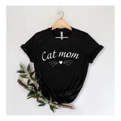 cat mom shirt, cat lover shirt, women cat t-shirt, cat mama, gifts for cat lovers, gift for cat mom
