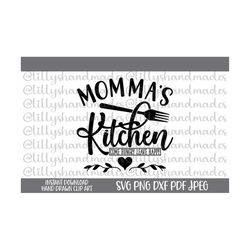 Country Kitchen Svg Momma's Kitchen Svg Mama's Kitchen Svg Farmhouse Kitchen Svg Momma's Kitchen Png Kitchen Quotes Svg