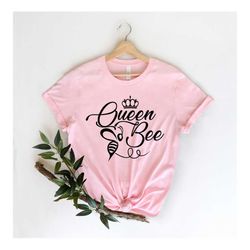 queen bee shirt, queen shirt, bee shirt, gift for her, boss lady shirt, boss woman shirt, shirt for women