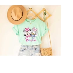 besties shirts, theme park shirt, mouse shirt trip, matching wdw family shirts, minnie and daisy, vintage shirt, disney
