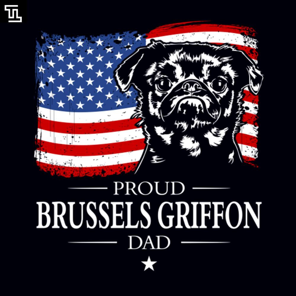 TT145-Brussels Griffon Dad American Flag patriotic dog, Christmas PNG Download.jpg