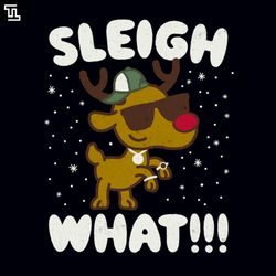 sleigh what funny saying christmas reindeer holidays kawaii, christmas png download