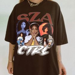 vintage sza ctrl 90s rap tees , sza shirt, y2k 90s shirt, sza good days shirt, sza 90s shirt, sza new bootleg 90s t-shi