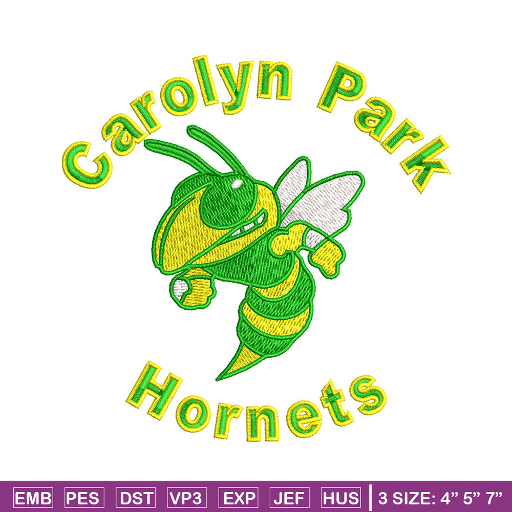 Caroiyn park embroidery design, Logo embroidery, Embroidery file, Embroidery shirt, Emb design, Digital download.jpg