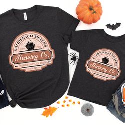 sanderson sisters shirt, brewing co graphic tee, hocus pocus t shirt, witchcraft, witch t shirt, magic t shirt, hallowee