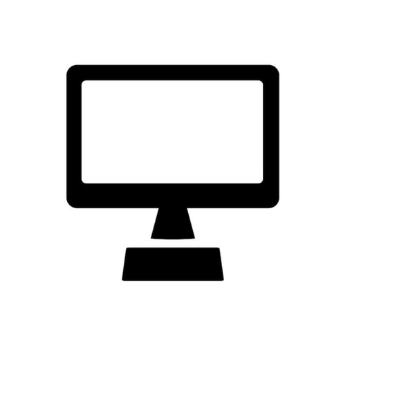 Svg Computer Image Computer Svg Desktop Computer Svg Desktop Svg Silhouette Dxf - Inspire ...