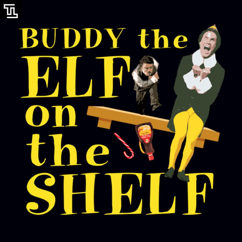 TT150-Buddy The Elf On The Shelf, Christmas PNG Download.jpg