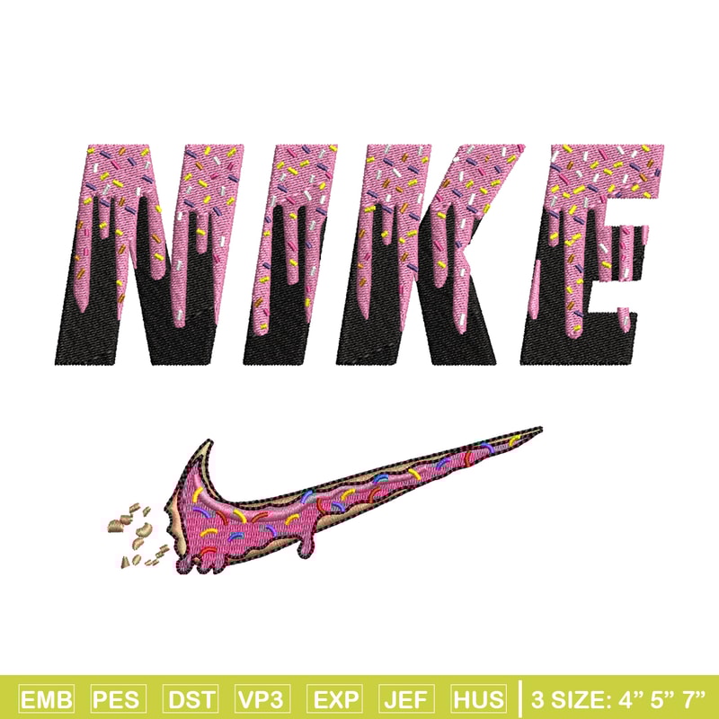 Nike-Donut Logo embroidery design, Nike-Donut embroidery, Nike design, logo shirt, Embroidery shirt, Digital download..jpg