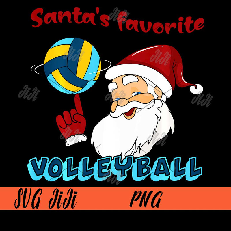Santa's-Favorite-Volleyball-Player-PNG,-Christmas-Volleyball-PNG,-Sport-Christmas-PNG.jpg
