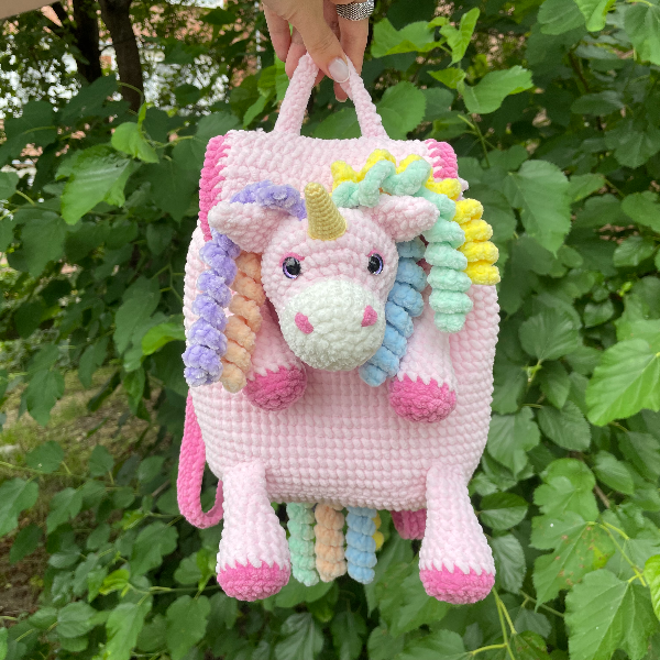 Unicorn Backpack Pattern Crochet Kids Backpack Inspire Uplift unicorn-backpack-pattern-crochet-kids-backpack-inspire-uplift