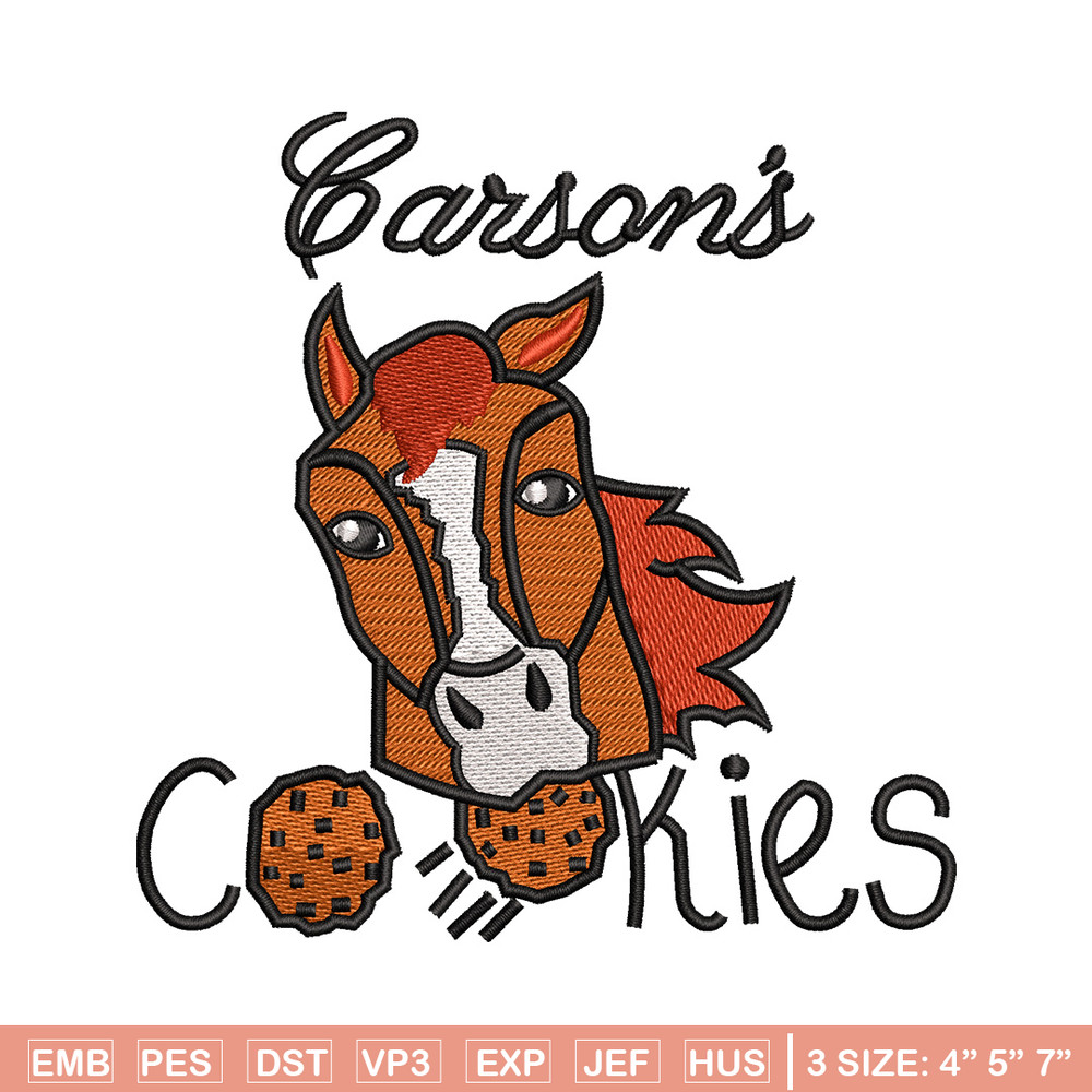 Cookies horse embroidery design, Cookies embroidery, Embroidery file, Embroidery shirt, Emb design, Digital download.jpg