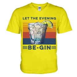 let the evening be gin and tonic shirt -blink