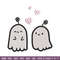 Cute ghost embroidery design, Ghost embroidery, Embroidery file, Embroidery shirt, Emb design, Digital download.jpg