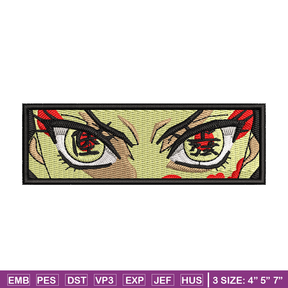 Daki eyes embroidery design, Demon slayer embroidery, Anime design, Embroidery shirt, Embroidery file, Digital download.jpg