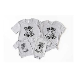 master gardener shirt, assistant to the master gardener, gardener couple shirt, mommy and me shirt, gardening shirt, fat