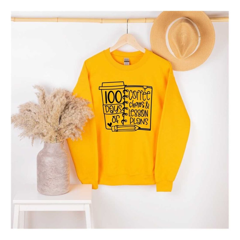 MR-1110202314929-100th-day-of-school-sweatshirt-teacher-gift-coffee-and-chaos-image-1.jpg