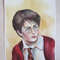 Harry Potter - film actor - bright picture - famous personality - man - portrait - boy - teenager - face - watercolor painting -15.JPG