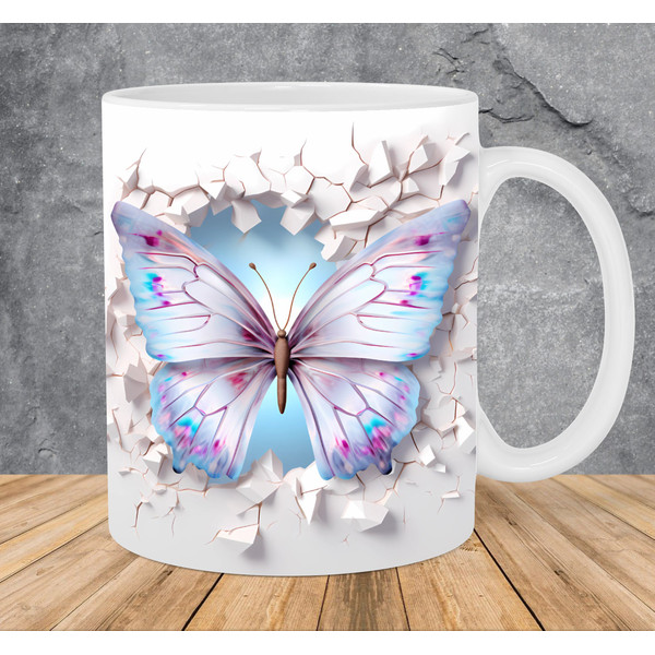 Butterfly Coffee Sublimation - Inspire Uplift