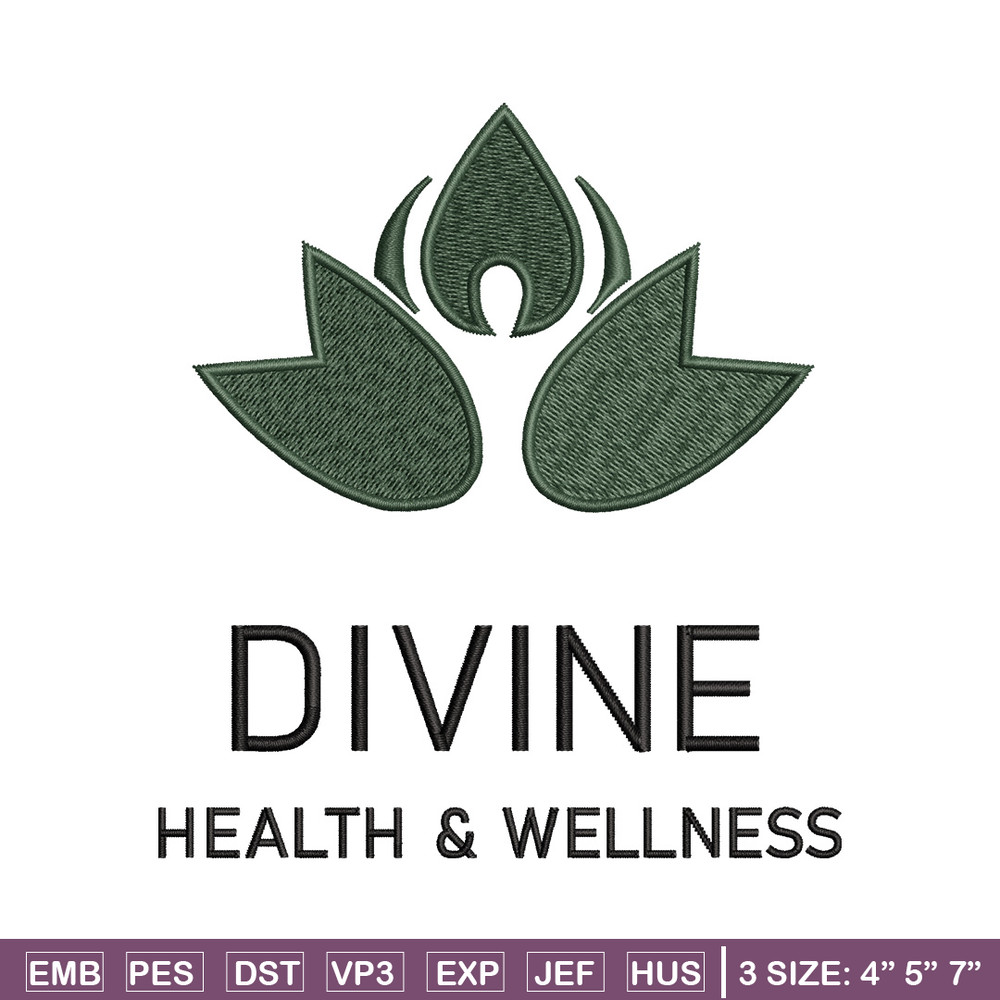 Divine logo embroidery design, Logo embroidery, Embroidery file, Embroidery shirt, Emb design, Digital download.jpg
