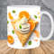 3D Crepes Suzette Oranges Mug Wrap 11oz & 15oz Mug Template, Dessert Mug Sublimation Design Mug Wrap Template PNG Instant Digital Download - 1.jpg