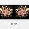 3D Golden Butterflies Pink Flowers Mug Wrap 11oz & 15oz Mug Template, Mug Sublimation Design Mug Wrap Template PNG Instant Digital Download - 2.jpg