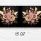 3D Golden Butterflies Pink Flowers Mug Wrap 11oz & 15oz Mug Template, Mug Sublimation Design Mug Wrap Template PNG Instant Digital Download - 3.jpg