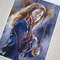 Hermione, Hogwarts School, - film actor - famous personality - woman - girl - teenager - portrait - face - watercolor painting -4.JPG
