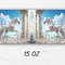 3D White Unicorn Castle Mug Wrap 11oz & 15oz Mug Template, 3D Unicorn Mug Sublimation Design Mug Wrap Template PNG Instant Digital Download - 3.jpg