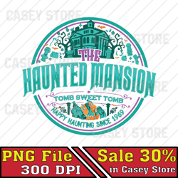 Haunted Mansion Png, Magic Kingdom Png, Halloween Since 1969 Png, Halloween World Png, Trick or Treat Png, Spooky Digita