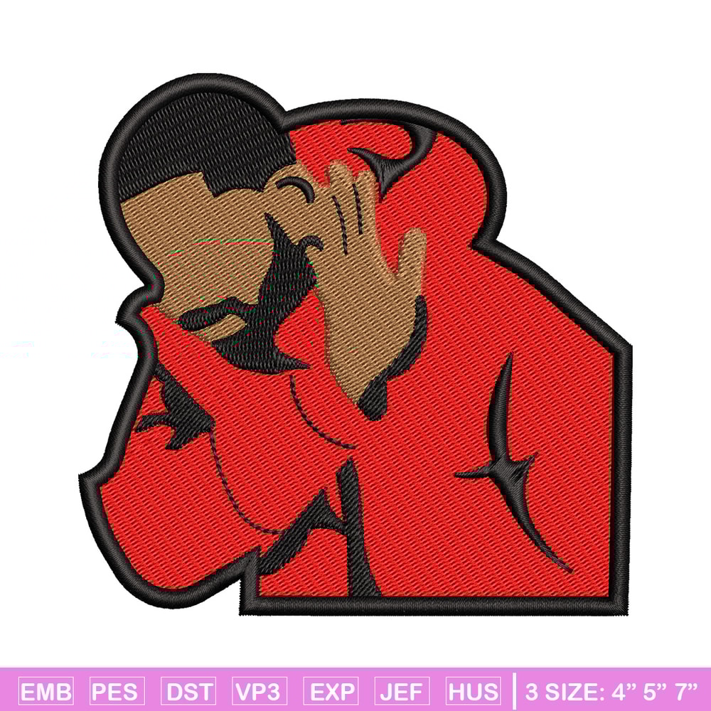Drake meme embroidery design, Drake embroidery, Embroidery file, Embroidery shirt, Emb design,Digital download.jpg