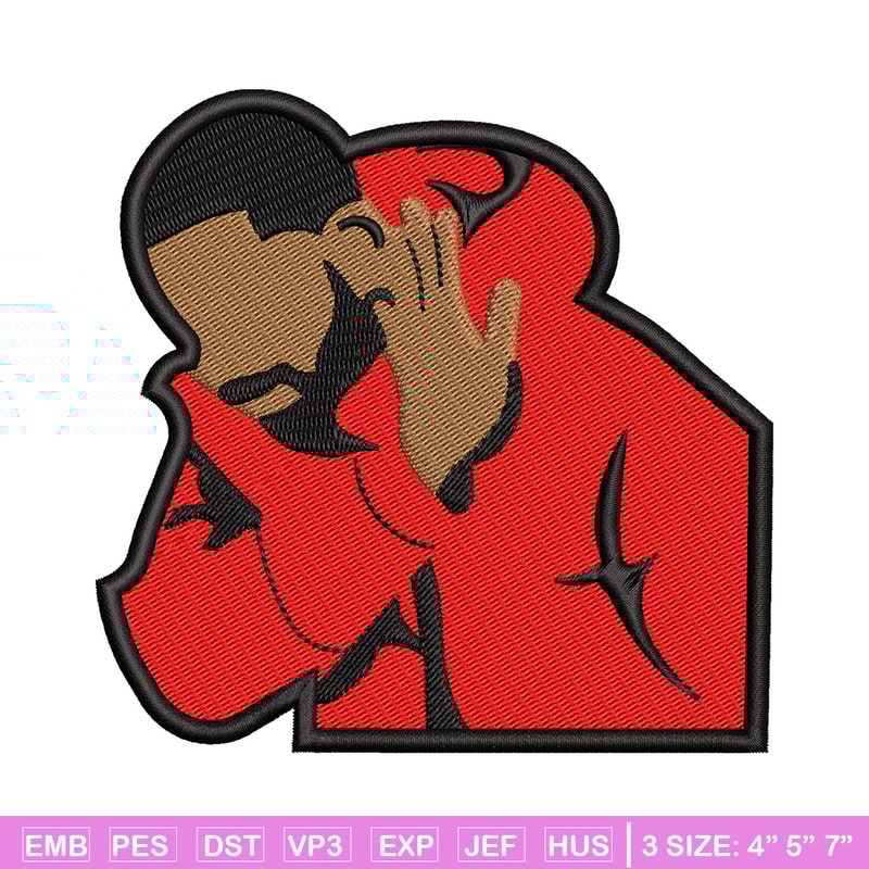Drake meme embroidery design, Drake embroidery, Embroidery file, Embroidery shirt, Emb design,Digital download.jpg