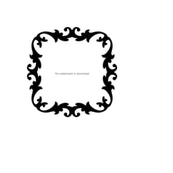 scroll border svg frame cut files, scroll border frame svg clipart image, scroll border frame svg vector, scroll border