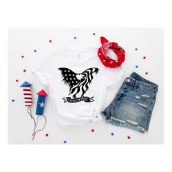 american eagle shirt, united states flag, independence day shirt, fourth of july t-shirt, in god we trust, memorial day